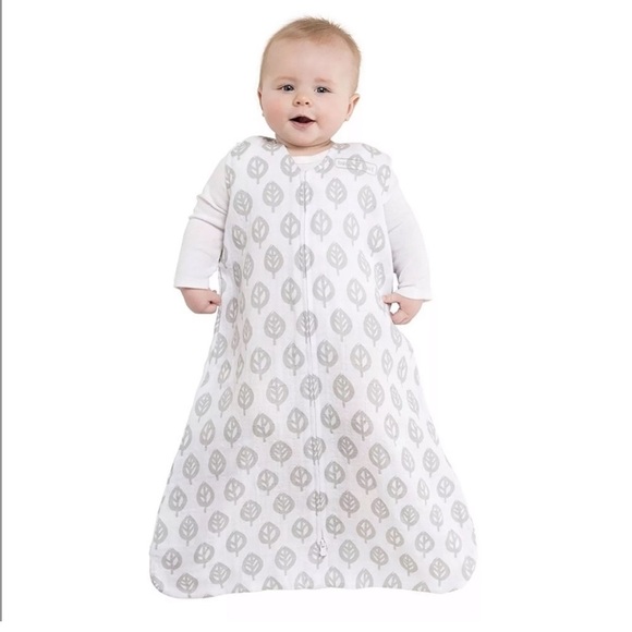 Halo Sleepsack Muslin Leaf print Small - Picture 1 of 5